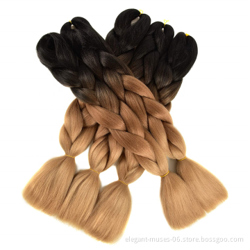 wholesale yaki braiding hair african private label braiding hair new Jumbo ombre braiding hair